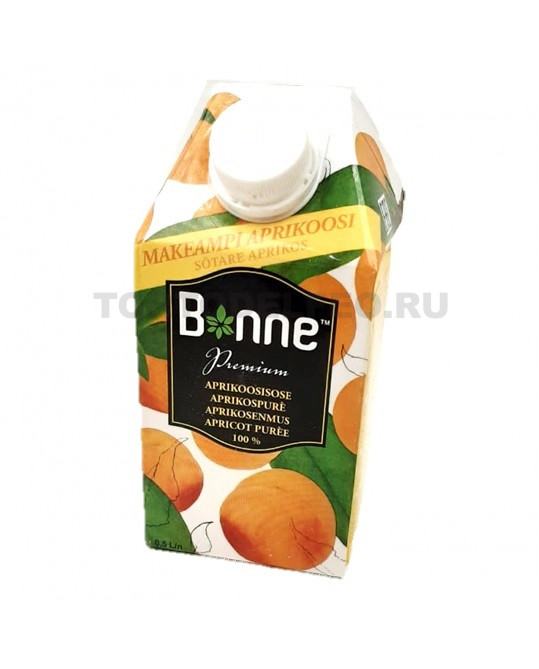 Пюре Абрикосовое Bonne 100% т/п 0,5л