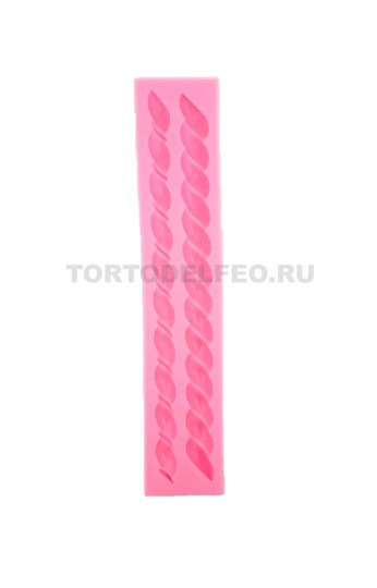 Силиконовый молд Жгут 23*4,5см