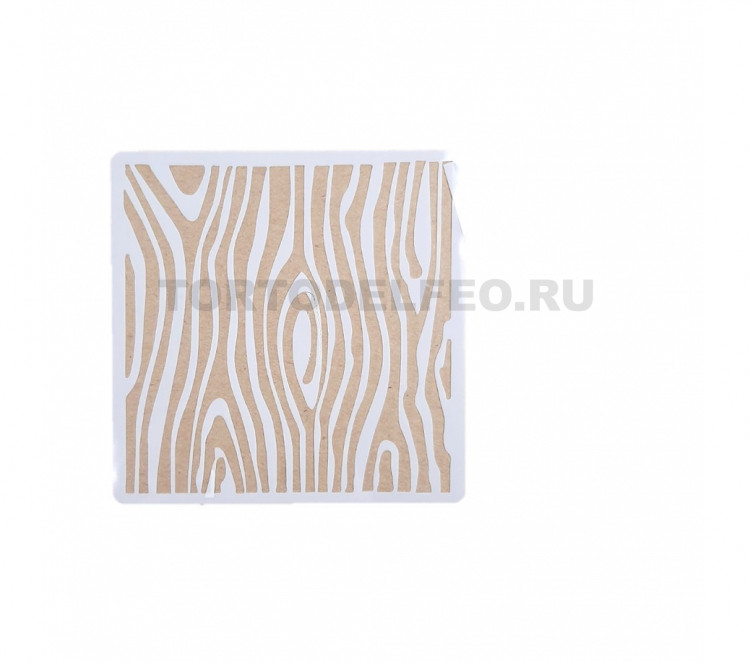 Трафарет Кора дерева 15*15см