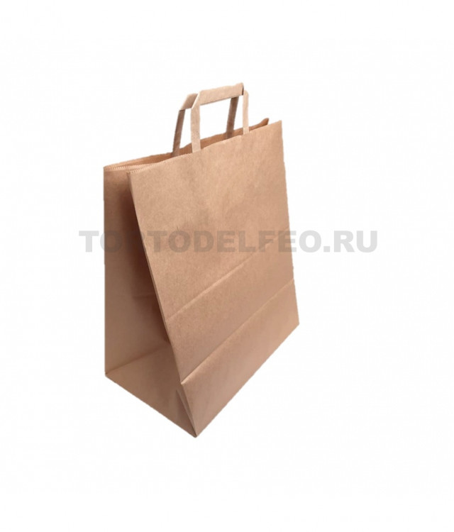 Пакет Бумажный Крафт с ручками 32*20*37см