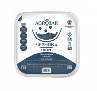 Пюре Черника с/м 1кг AGROBAR